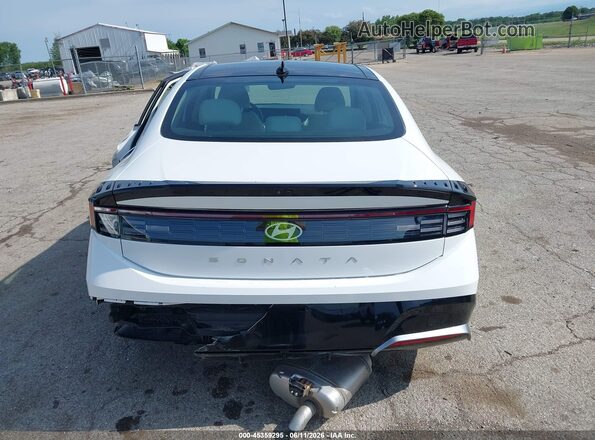KMHL14JAXSA502905 2025 HYUNDAI SONATA White 