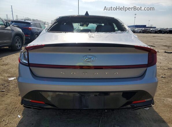 KMHL14JC3PA329124 2023 HYUNDAI SONATA Серебряный Вид сзади