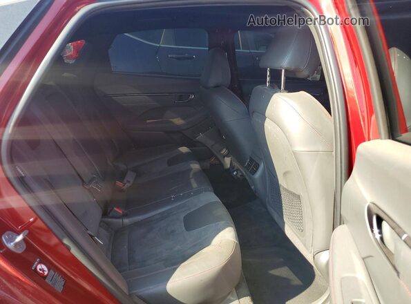KMHL14JC4PA336731 2023 HYUNDAI SONATA Red უკანა სავარძლების ხედი