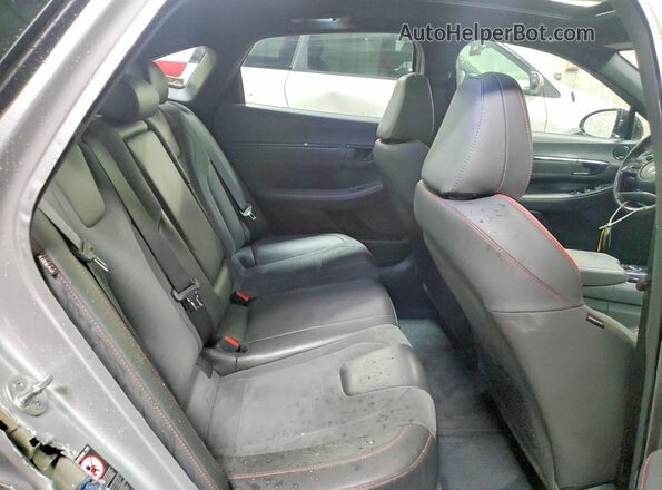 KMHL14JC9PA282035 2023 HYUNDAI SONATA Silver Вид задніх сидінь