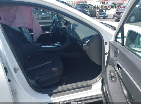 KMHL24JA2PA322046 2023 HYUNDAI SONATA Белый Вид салона спереди