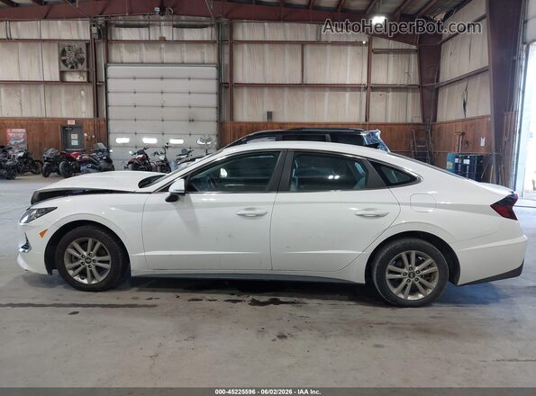 KMHL24JA2PA343155 2023 HYUNDAI SONATA White Սալոնի 360 աստիճան տեսք