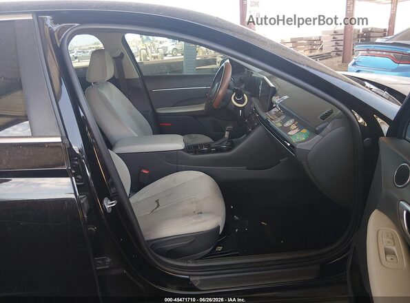 KMHL24JA4SA465427 2025 HYUNDAI SONATA Black Вид салону спереду