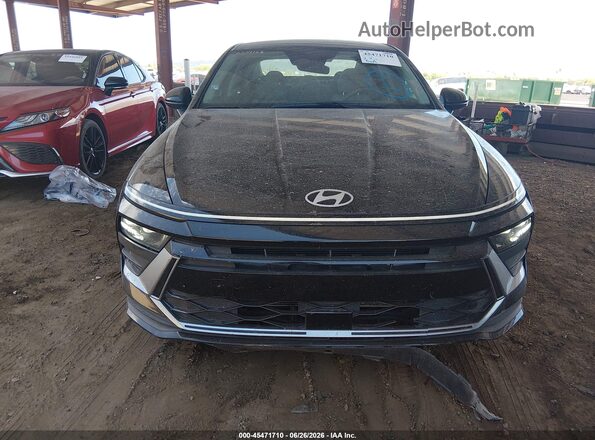 KMHL24JA4SA465427 2025 HYUNDAI SONATA Black Вид спереду