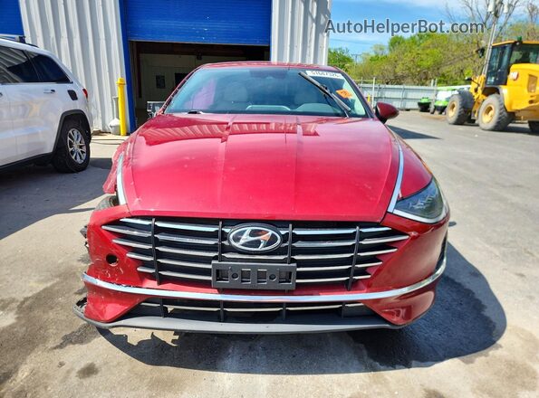 KMHL24JA5PA319478 2023 HYUNDAI SONATA Red Դիմացի տեսք
