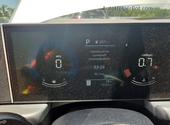 KMHL24JA5SA481216 2025 HYUNDAI SONATA Gray Widok zestawu wskaźników