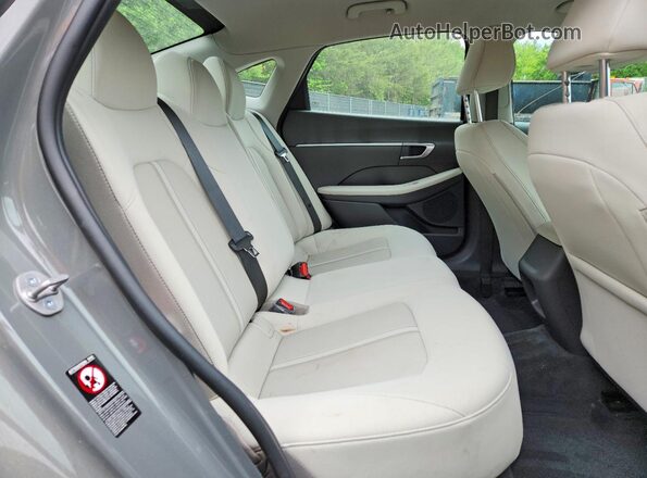 KMHL24JAXPA265465 2023 HYUNDAI SONATA Gray Вид задніх сидінь