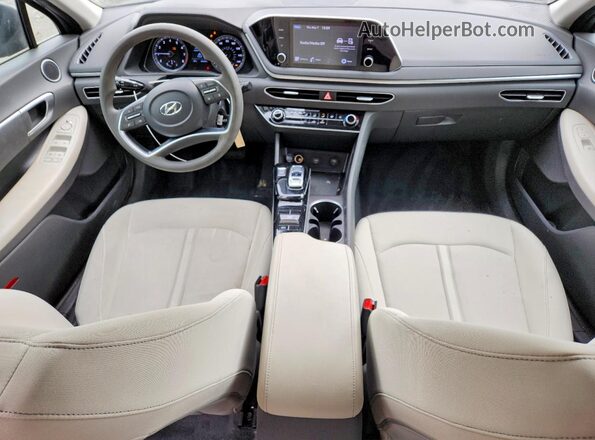 KMHL24JAXPA265465 2023 HYUNDAI SONATA Gray Вид панелі приладів