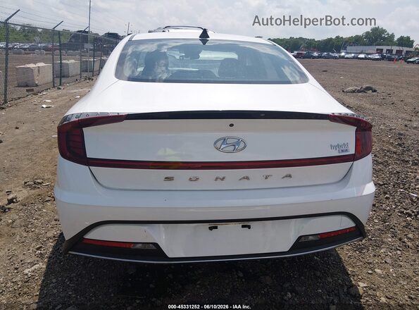 KMHL24JJ1NA048223 2022 HYUNDAI SONATA HYBRID White 