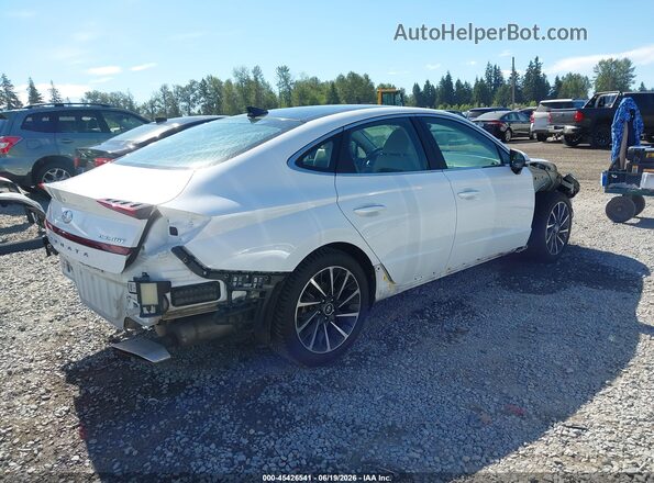 KMHL34J21PA294956 2023 HYUNDAI SONATA White Trasero derecho