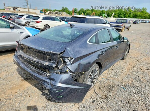 KMHL34J22PA252540 2023 HYUNDAI SONATA Gray 