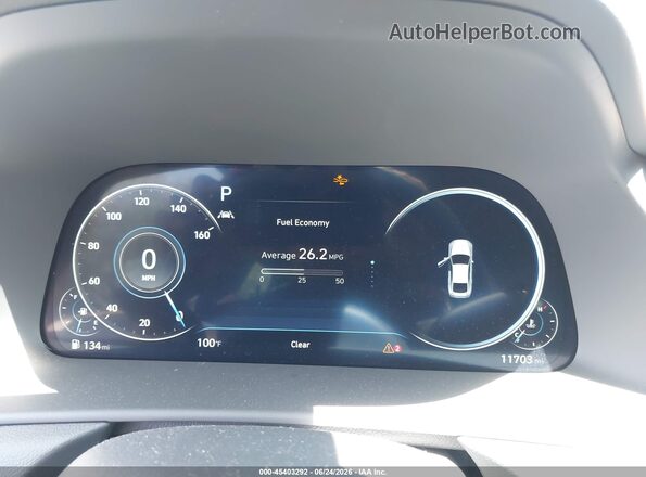KMHL34J24PA341087 2023 HYUNDAI SONATA Black Հետևի նստատեղերի տեսք