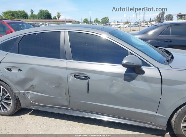 KMHL34J26NA232188 2022 HYUNDAI SONATA Gray 