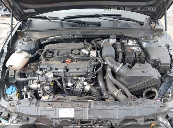 KMHL34J28MA155192 2021 HYUNDAI SONATA Gray Հետևի տեսք