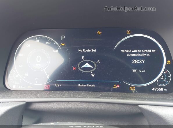 KMHL34J28MA155192 2021 HYUNDAI SONATA Gray Հետևի նստատեղերի տեսք