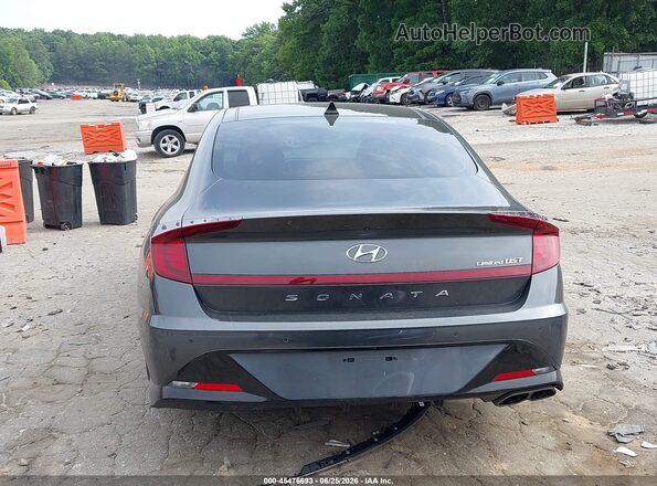 KMHL34J28MA155192 2021 HYUNDAI SONATA Gray 