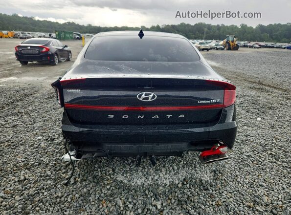 KMHL34J29PA296258 2023 HYUNDAI SONATA Black Rear view