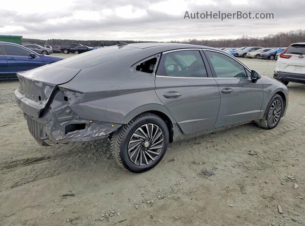 KMHL34JJ4PA056560 2023 HYUNDAI SONATA Серый Задняя правая четверть