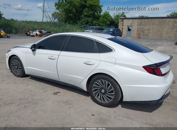 KMHL34JJ7MA035987 2021 HYUNDAI SONATA White Tył lewy