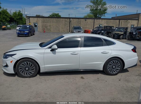 KMHL34JJ7MA035987 2021 HYUNDAI SONATA White 