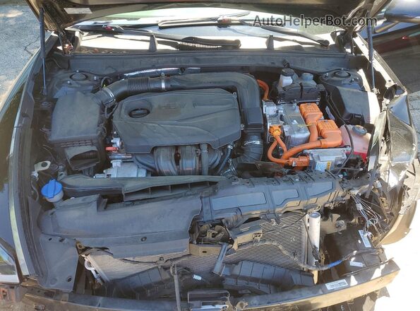 KMHL34JJXMA021890 2021 HYUNDAI SONATA Black Սալոնի հետևի տեսք