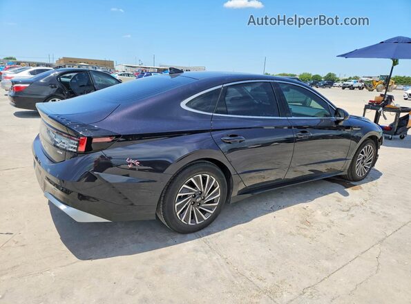KMHL34JJXRA094636 2024 HYUNDAI SONATA Фиолетовый Задняя правая четверть