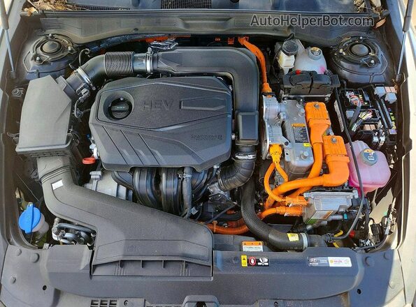 KMHL34JJXRA094636 2024 HYUNDAI SONATA Фиолетовый Вид задней части салона