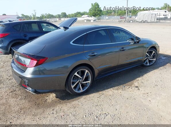 KMHL44J20PA255322 2023 HYUNDAI SONATA Gray Tył prawy