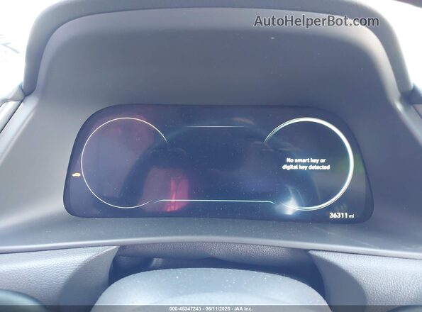 KMHL44J20PA255322 2023 HYUNDAI SONATA Gray Widok tylnych siedzeń