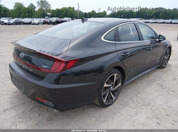 KMHL44J20PA313204 2023 HYUNDAI SONATA Black Հետևի աջ