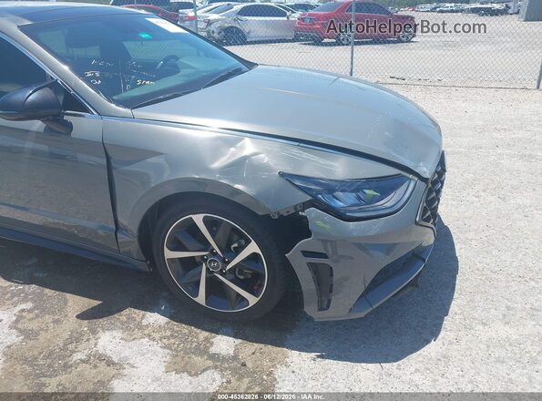 KMHL44J22PA263499 2023 HYUNDAI SONATA Gray Vista frontal