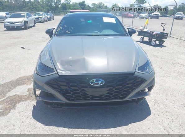 KMHL44J22PA263499 2023 HYUNDAI SONATA Gray 