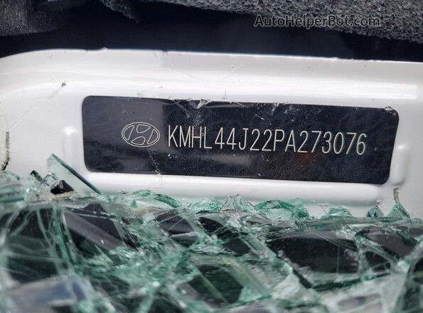 KMHL44J22PA273076 2023 HYUNDAI SONATA White Widok komory silnika