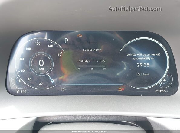 KMHL44J22PA283347 2023 HYUNDAI SONATA Черный Вид задних сидений