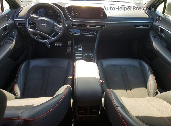 KMHL44J23PA280215 2023 HYUNDAI SONATA Gray 