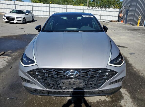 KMHL44J23PA280215 2023 HYUNDAI SONATA Gray 
