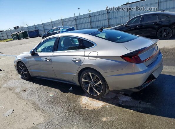 KMHL44J23PA280215 2023 HYUNDAI SONATA Gray 