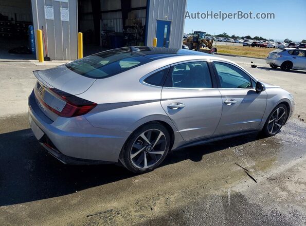 KMHL44J23PA280215 2023 HYUNDAI SONATA Gray 