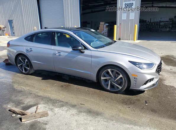 KMHL44J23PA280215 2023 HYUNDAI SONATA Gray 