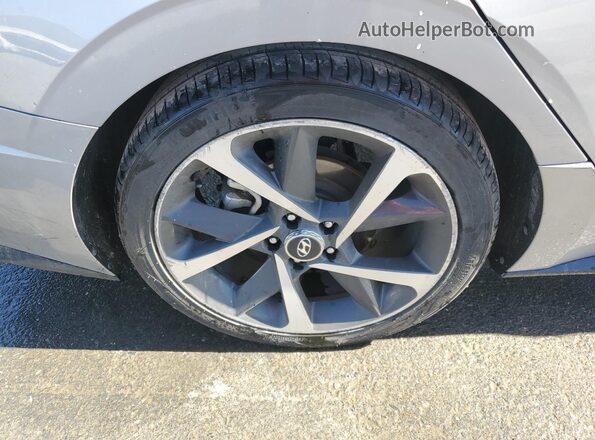 KMHL44J23PA280215 2023 HYUNDAI SONATA Gray 