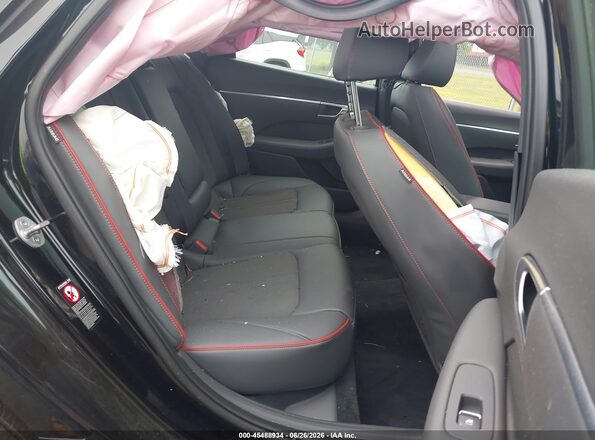 KMHL44J24PA254500 2023 HYUNDAI SONATA Black VIN კოდის სტიკერის ხედი
