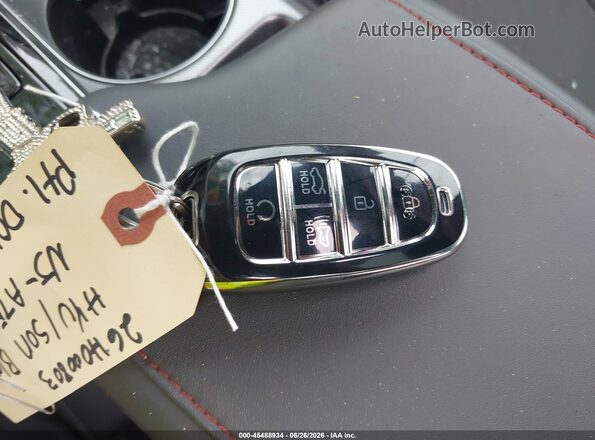 KMHL44J24PA254500 2023 HYUNDAI SONATA Black წინა პანელის ხედი