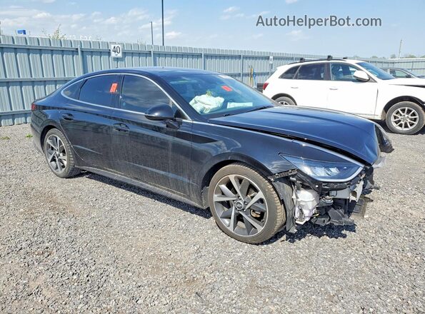 KMHL44J26NA216151 2022 HYUNDAI SONATA Black 