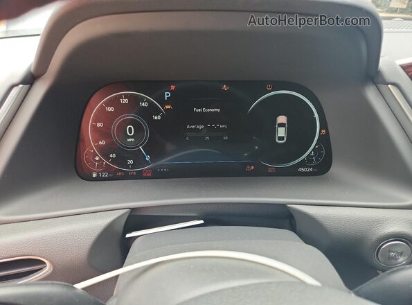 KMHL44J26PA287157 2023 HYUNDAI SONATA Gray Սարքավորումների վահանակի տեսք