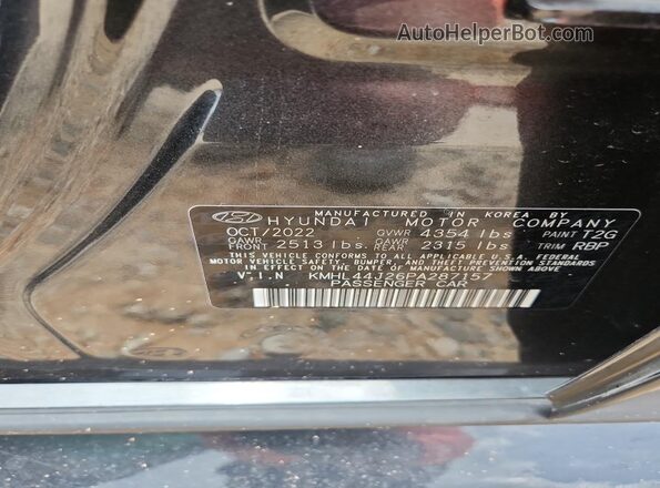 KMHL44J26PA287157 2023 HYUNDAI SONATA Gray Շարժիչի բաժամունքի տեսք