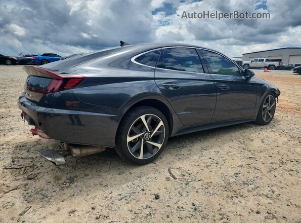 KMHL44J26PA287157 2023 HYUNDAI SONATA Gray Հետևի աջ
