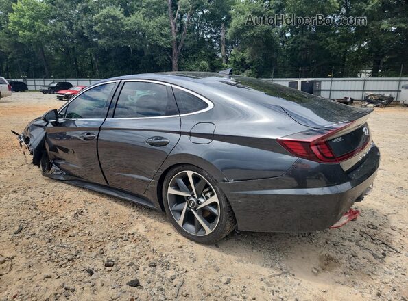 KMHL44J26PA287157 2023 HYUNDAI SONATA Gray Հետևի ձախ