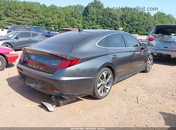 KMHL44J28NA228690 2022 HYUNDAI SONATA Gray Задня права чверть