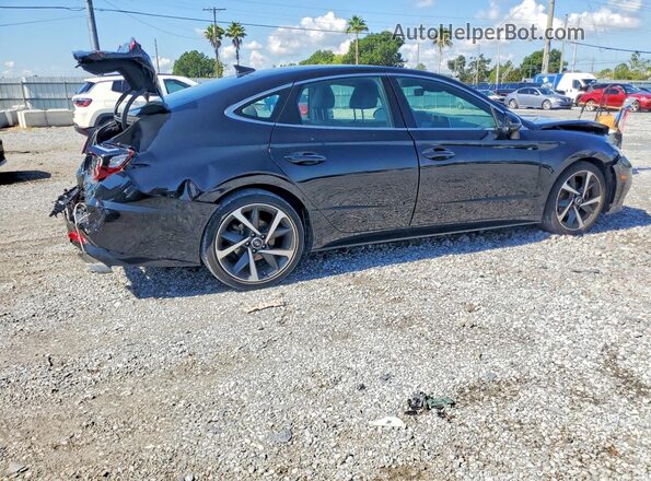 KMHL44J29PA251138 2023 HYUNDAI SONATA Black 