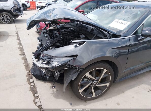 KMHL44J2XNA237598 2022 HYUNDAI SONATA Gray წინა ხედი